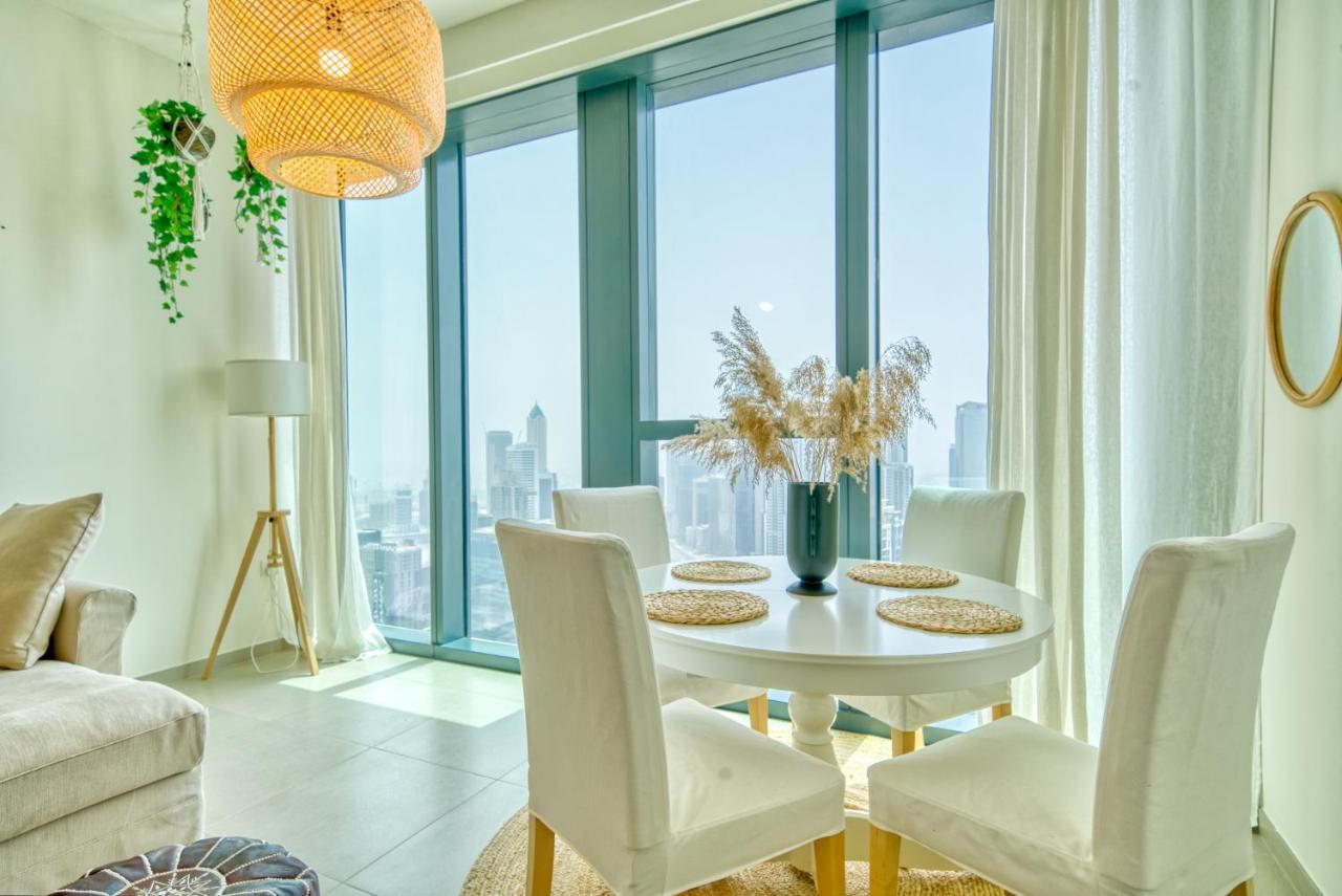 Boho-Chic Cosy 1Br, Minutes To Burj Khalifa Leilighet Dubai Eksteriør bilde